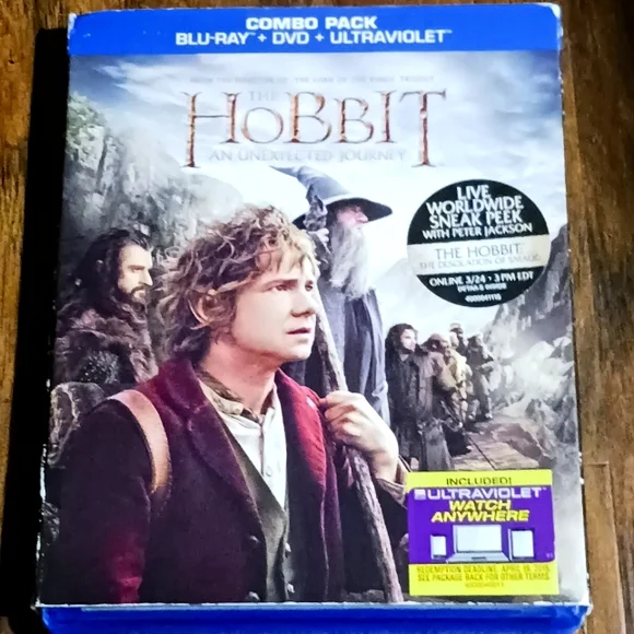 Warner Media The Hobbit An Unexpected Journey On Bluray